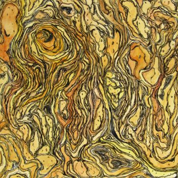 Drawing titled "Liege" by Isabelle Stagg, Original Artwork, Watercolor