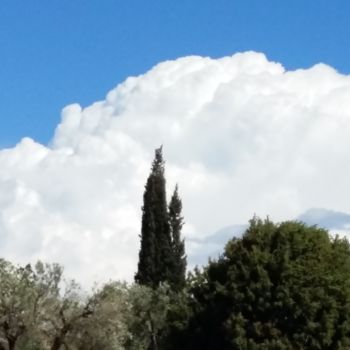 Photographie intitulée "cumulonimbus" par Martine Maury, Œuvre d'art originale, Photographie non manipulée