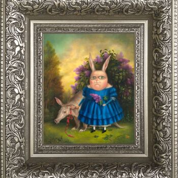 Prenten & gravures getiteld "Lilacs bloomed. Fra…" door Irena Aizen, Origineel Kunstwerk, Digitale afdruk Gemonteerd op Kart…