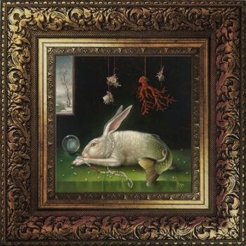 Incisioni, stampe intitolato "January. Framed Pri…" da Irena Aizen, Opera d'arte originale, Stampa digitale Montato su Carto…