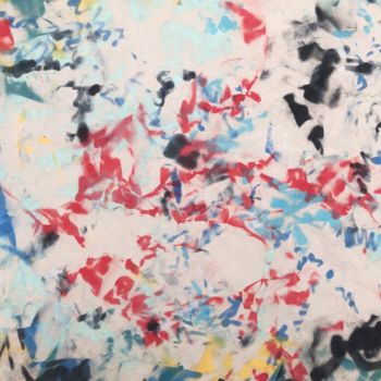 Pittura intitolato "N95 When Houdaille…" da Robert Miskines, Opera d'arte originale, Spray