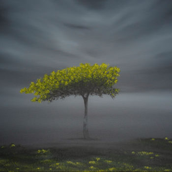 Peinture intitulée "Fragile" par Dawn Richards, Œuvre d'art originale, Acrylique