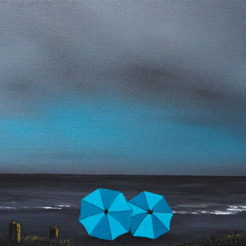 Peinture intitulée "Last To Leave" par Dawn Richards, Œuvre d'art originale, Acrylique