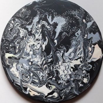 Pintura titulada "Coup de tabac #arti…" por Brigitte Mathé (MBL), Obra de arte original, Acrílico