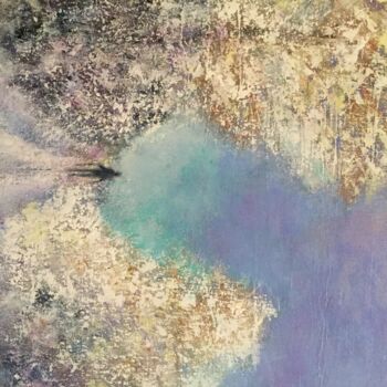 Malerei mit dem Titel "Le fondeur" von Anne Vignau, Original-Kunstwerk, Acryl