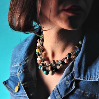 "Parure en pierres s…" başlıklı Design Myntis tarafından, Orijinal sanat, Takı