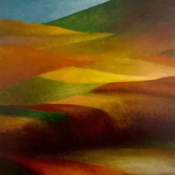 Peinture intitulée "impression irlandai…" par Thierry Robin, Œuvre d'art originale, Gouache