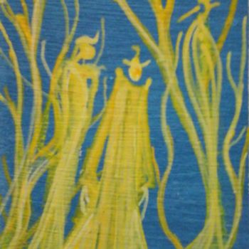 Painting titled "QUAND LE CIEL EST B…" by Sam De Beauregard, Original Artwork, Gouache