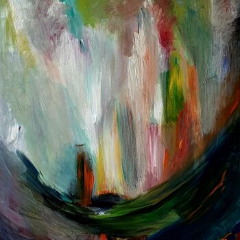 Peinture intitulée "Inner Motion" par Miguelle Mahuton, Œuvre d'art originale, Acrylique