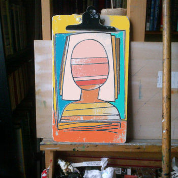 Digitale Kunst getiteld "Painting By Numbers" door Gerald Shepherd F.F.P.S., Origineel Kunstwerk, 2D Digital Work