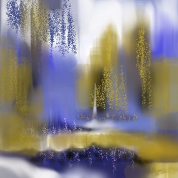 Digital Arts titled "'Illusion ou réalit…" by Jocelyne Dupuis (Jo Dupuis), Original Artwork, Digital Painting