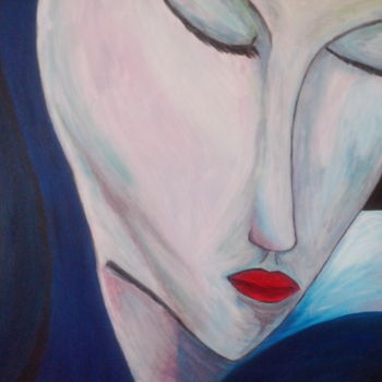 Painting titled "Rêves" by René Etienne, Original Artwork, Acrylic