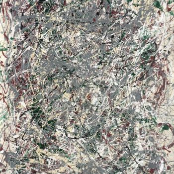 Pittura intitolato "No.11, Bob Miskines…" da Robert Miskines, Opera d'arte originale, Smalto