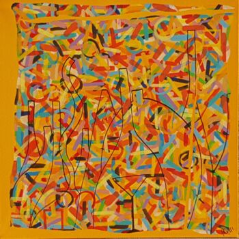 제목이 "1-Addiction- Les Fl…"인 미술작품 Pascal Russi (PRussi)로, 원작, 아크릴