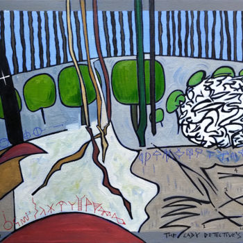 Painting titled "System X: The Lady…" by Gerald Shepherd F.F.P.S., Original Artwork, Oil