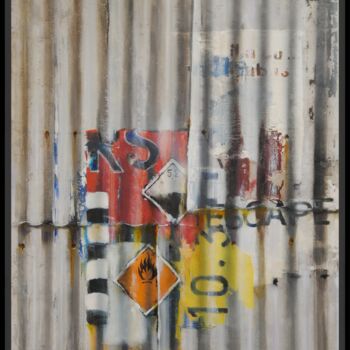 Peinture intitulée "Rust Art" par Jicé, Œuvre d'art originale, Huile