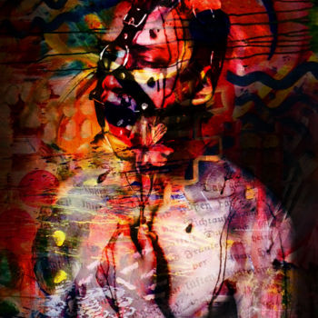 Digital Arts με τίτλο "A Tortured Love Wit…" από Barry Farley Visual Arts, Αυθεντικά έργα τέχνης, Ψηφιακή ζωγραφική Τοποθετή…