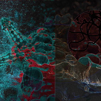 Digitale Kunst mit dem Titel "Before Nucléar  bek…" von Marc Bulyss, Original-Kunstwerk, Digitale Malerei