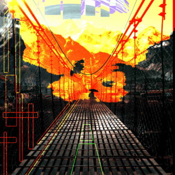Arts numériques intitulée "FSB Exchange" par Marc Bulyss, Œuvre d'art originale, Photo montage