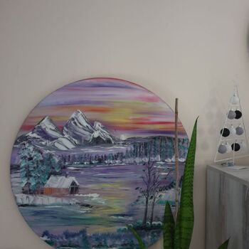 Painting titled "BEAUTY DREAM" by Pascal Jung, Original Artwork, Oil