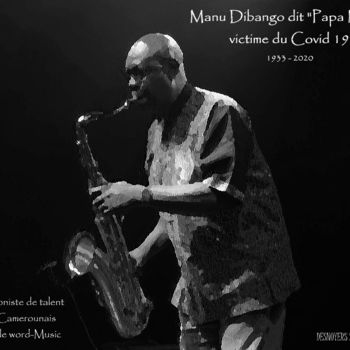 Photographie intitulée "Manu Dibango dit Pa…" par Desnoyers, Œuvre d'art originale, Photographie numérique