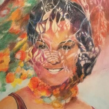 Peinture intitulée "FRAÎCHEUR PRINTANIÈ…" par Jacques Tafforeau, Œuvre d'art originale, Aquarelle