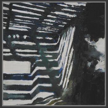 Peinture intitulée "Out of time" par Jicé, Œuvre d'art originale, Huile Monté sur Autre panneau rigide