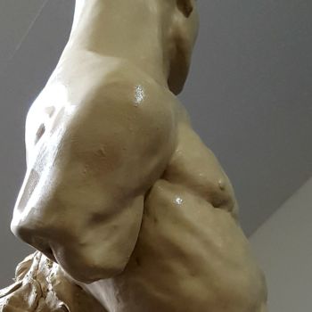Sculpture intitulée "Océan" par Eva Czaplicki, Œuvre d'art originale, Argile
