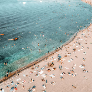 Photography titled "Summer Fun On Crowd…" by Radu Bercan, Original Artwork, Digital Photography