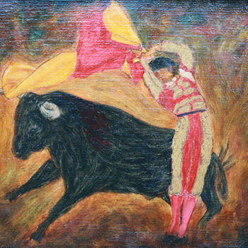 Peinture intitulée "FAROL I ." par Jean Xavier Combe, Œuvre d'art originale, Huile Monté sur Châssis en bois