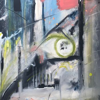 Peinture intitulée "Soulèvement" par Aurélien Farlet, Œuvre d'art originale, Acrylique