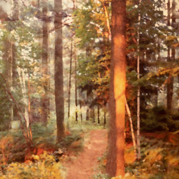 Fotografia intitulada "A Heavenly Place" por Gwendolyn Roth, Obras de arte originais, Fotografia Manipulada
