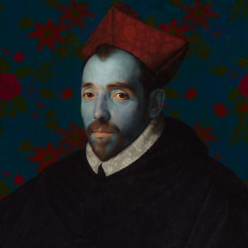 Digital Arts με τίτλο "Cardinal #06" από Andrea Pisano, Αυθεντικά έργα τέχνης, Ψηφιακή ζωγραφική