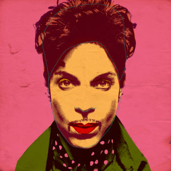 Digital Arts με τίτλο "Prince pop" από Andrea Pisano, Αυθεντικά έργα τέχνης, Ψηφιακή ζωγραφική