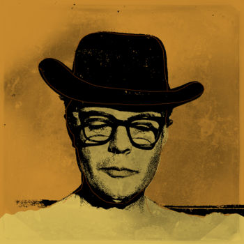 Digital Arts με τίτλο "Marcello Mastroiann…" από Andrea Pisano, Αυθεντικά έργα τέχνης, Ψηφιακή ζωγραφική
