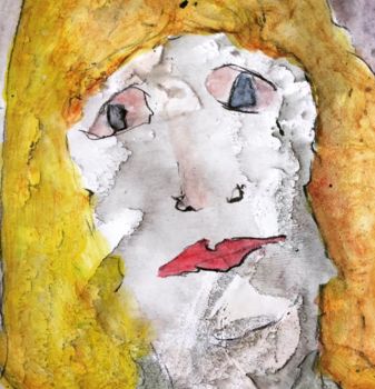 Painting titled "« La résurrection »…" by Ananda Eva, Original Artwork, Acrylic