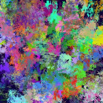 Digital Arts με τίτλο "Chaos - #1484" από Jeb Gaither, Αυθεντικά έργα τέχνης, 2D ψηφιακή εργασία