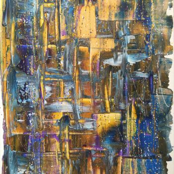 Peinture intitulée "Le Printemps d'Arté…" par Sarah Leseigneur, Œuvre d'art originale, Acrylique Monté sur Châssis en bois