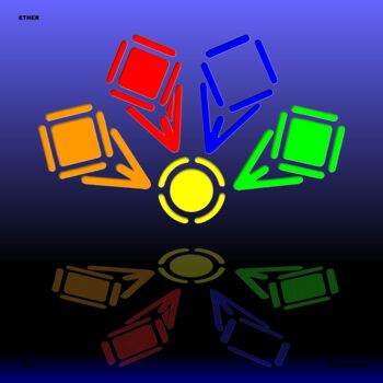数字艺术 标题为“ETHER” 由Etienne Frouin (E9 Inertion), 原创艺术品, 2D数字工作