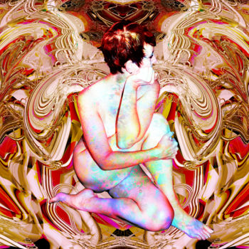 Digital Arts titled "REBIRTH OF VENUS OR…" by Paul Pinzarrone, Original Artwork, Photo Montage