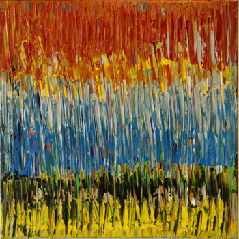 제목이 "colorful line sculp…"인 미술작품 Philippe Combis (PhilIppe CBS)로, 원작, 아크릴