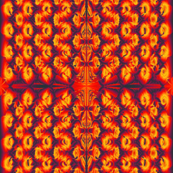 数字艺术 标题为“ARABESQUE 102” 由Reinhard Heydrich Allan De Souza Santos, 原创艺术品, 数字油画