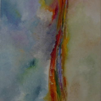 Peinture intitulée "air" par Jocelyne Iché, Œuvre d'art originale, Acrylique