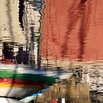 Photography titled "reflet de voile tan…" by Pierre-Yves Rospabé, Original Artwork, Digital Photography