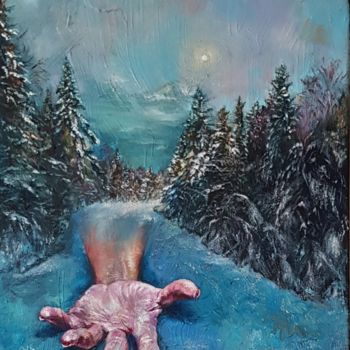 Painting titled "Serie "Magische Wel…" by Iryna Tartakowski, Original Artwork, Oil