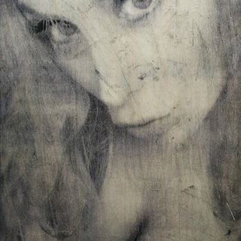 Peinture intitulée "I'm ready - 01 - (n…" par Alessio Mazzarulli, Œuvre d'art originale, Encre