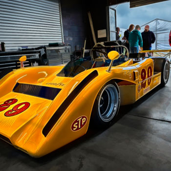 Photography titled "Can-Am McLaren M8E" by Stuart Row, Original Artwork, Manipulated Photography