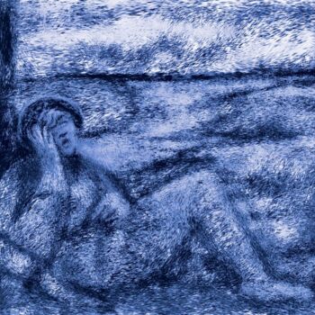 数字艺术 标题为“sleep 2” 由Simon Taylor, 原创艺术品, 数字油画