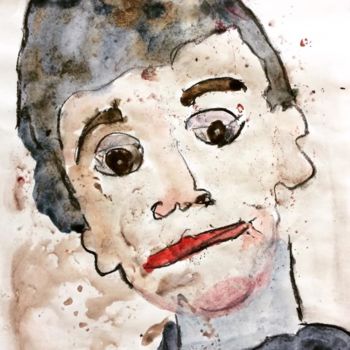 "« Did I come ? ». F…" başlıklı Tablo Ananda Eva tarafından, Orijinal sanat, Akrilik