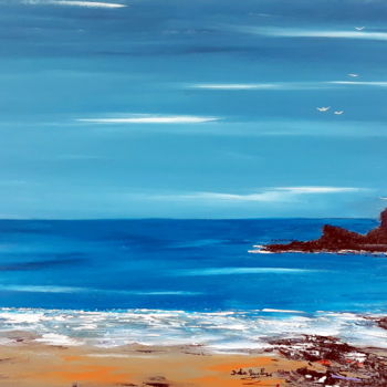 Peinture intitulée "Le Pouldu ( Clohars…" par Didier Duclos, Œuvre d'art originale, Acrylique